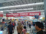 Overcrowded supermarket